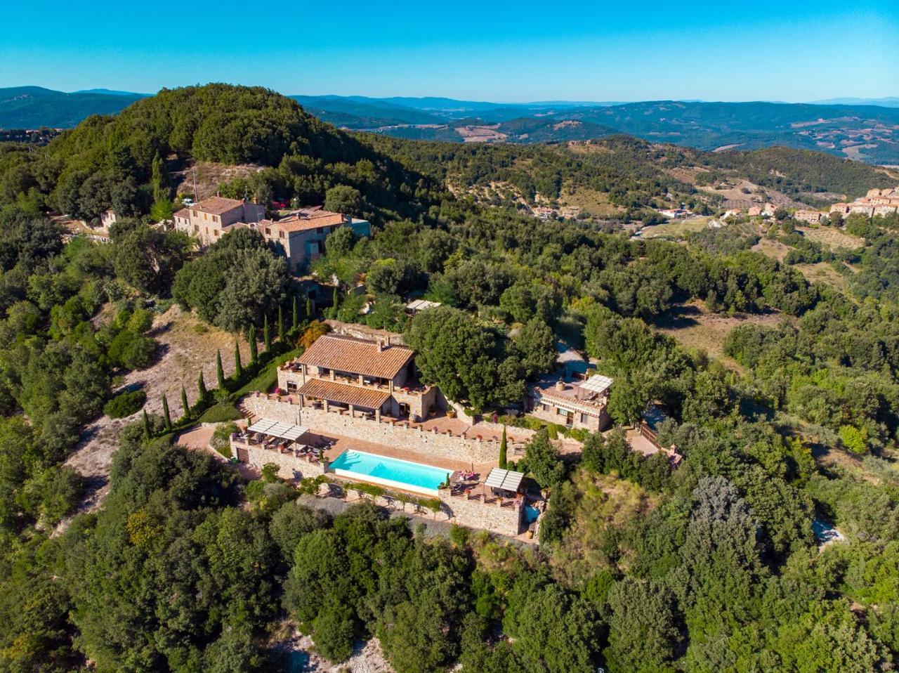 רוקסטראדה Poggio Alla Rocca מראה חיצוני תמונה